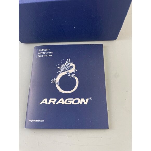 New Aragon Ladies Watch StarHalo Ronda 762 Silver Gold Tone Swarovski Crystals - Picture 7 of 9